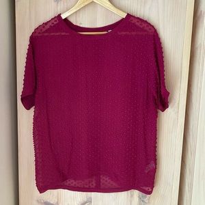 Boden Swiss dot blouse